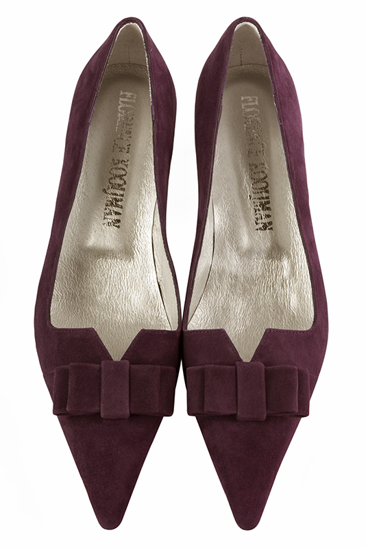 Escarpin aubergine 2025